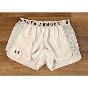 Under Armour Gray Athletic Running Shorts – Women’s Medium